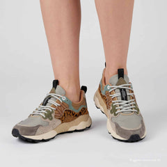 Sneaker FLOWER MOUNTAIN YAMANO 3 U - Taupe/Beige/Copper