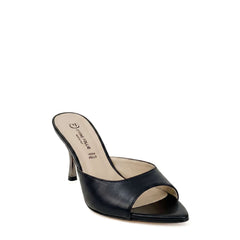 Ciabattina con tacco DIVINE FOLLIE P0700 - Nero