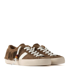 Sneaker D.A.T.E. HILL LOW - Fringed Cuoio