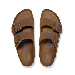 Ciabatta BIRKENSTOCK Arizona SFB 1030865 - Suede Dark Tea