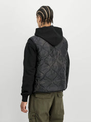 Smanicato ALPHA INDUSTRIES Q-1 Camo - Black Camo