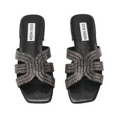 Ciabattina STEVE MADDEN SEQUEL - Black