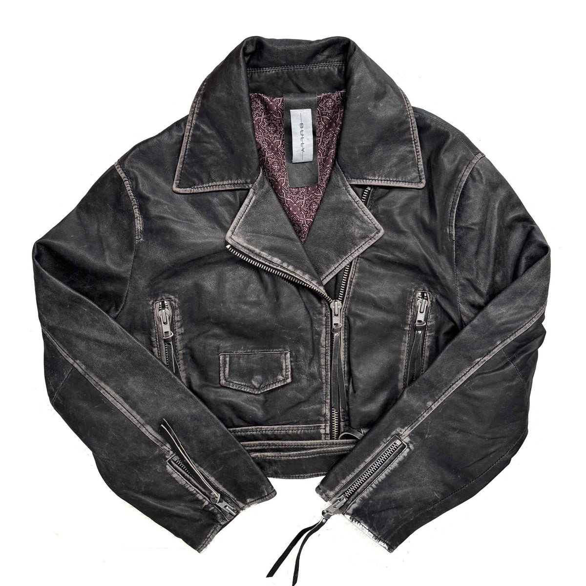 Chiodo BULLY 8736 Leather - Carbone
