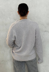 Maglione scollo V KNITEREE KNW2573MA - Pearl