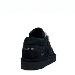 Polacchino P007 PANCHIC Clay Nabuck - Black