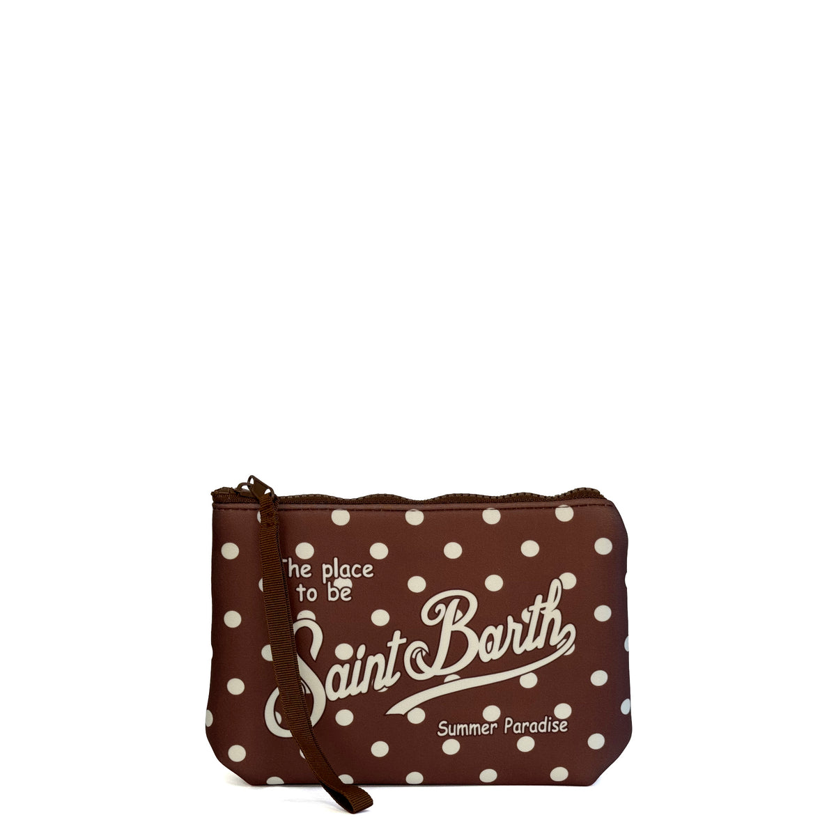 Pochette SAINT BARTH ALINE POIS 03284L - Marrone