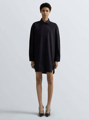 Abito corto in cotone REPLAY W9238 .000.85480. 098 - Nero