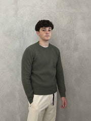 MASQ Crewneck Sweater M1175 7 0410 - Green