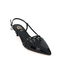 Slingback GOLD&GOLD GP932 - Nero