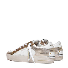 Sneaker CRIME LONDON SK8 DELUXE - Platinum Glamour