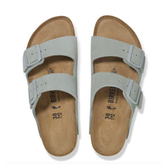 Ciabatta Birkenstock Arizona suede 1029215 - Pure Sage