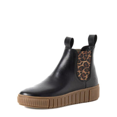 Stivaletto Chelsea TAMARIS 25403 - Black/Leopard