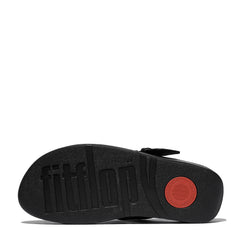Sandalo FITFLOP LULU Toe Post JE9-090 - Leather Black