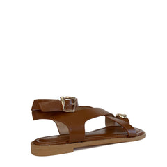 Sandalo basso FRANCESCO MILANO J18-02A - Marrone