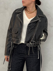 Chiodo BULLY 8736 Leather - Carbone