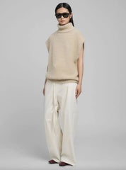 Pullover smanicato REPLAY DK3926.000.G23916. 022 - Brown Rice