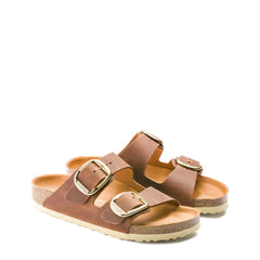 Ciabatta BIRKENSTOCK Arizona Big Buckle Cognac 1011073
