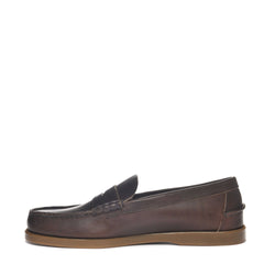Mocassino SEBAGO DOLPHIN WAXED 76114QW - Dark Brown