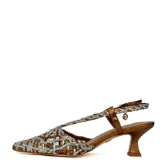 Décolleté GOLD&GOLD GK256 - Oro/Silver/Bronzo