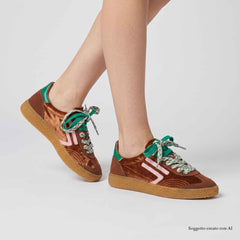 Sneaker PURAAI XS VELVET - Bronze