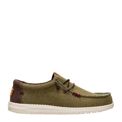 Sneaker HEY DUDE Wally Braided 40003 - Burnt Olive