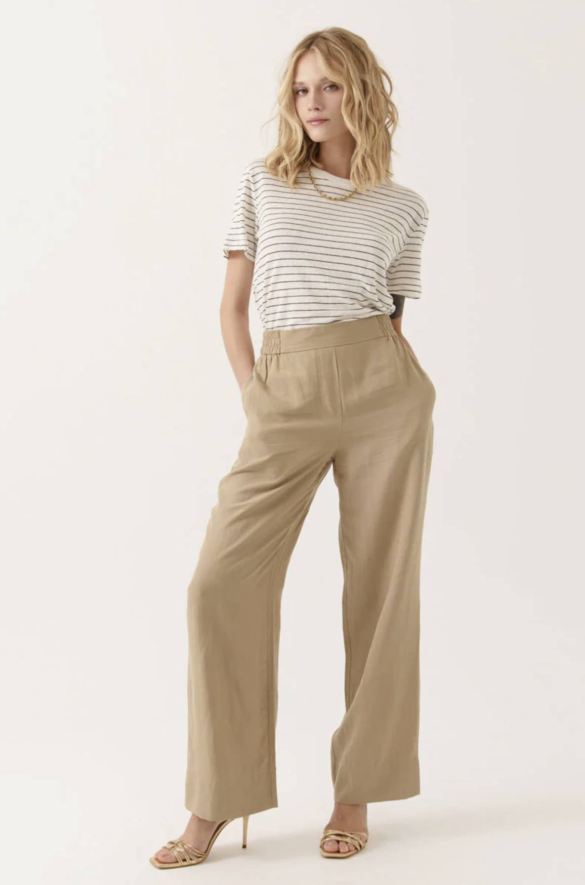 T-shirt ARTLOVE LENA - Cream