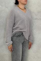 Maglione scollo V KNITEREE KNW2573MA - Pearl