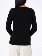 Maglione Half Neck SAINT BARTH Sorbonne 00038G - Black