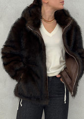 Pelliccia BULLY 7228 Eco Fur - Testa di moro