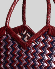 Borsa VIPERA MONET ZIG ZAG - Barolo/Lilac/Blue