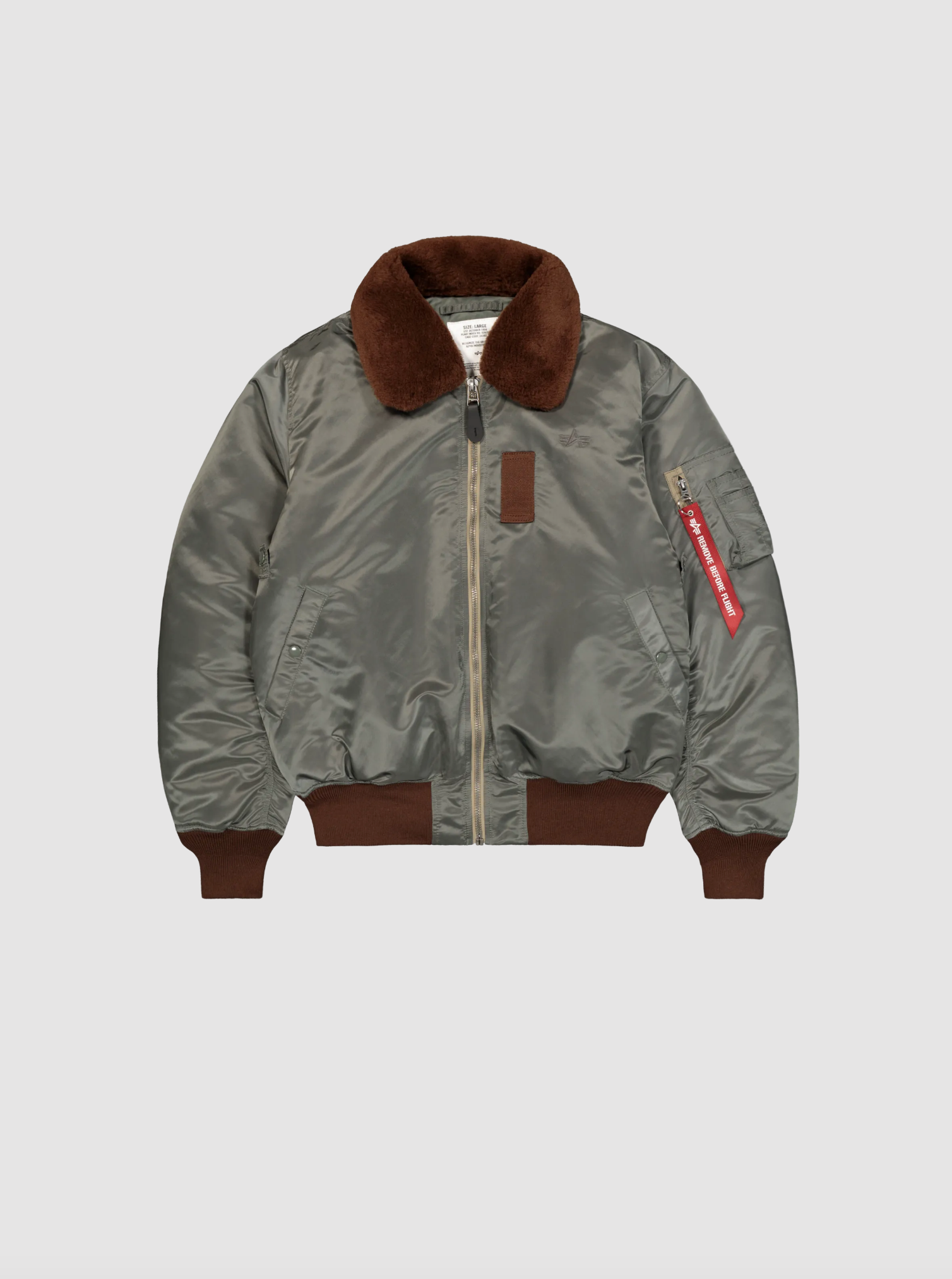 Giubbotto ALPHA INDUSTRIES B-15 Intermediate - Vintage Green