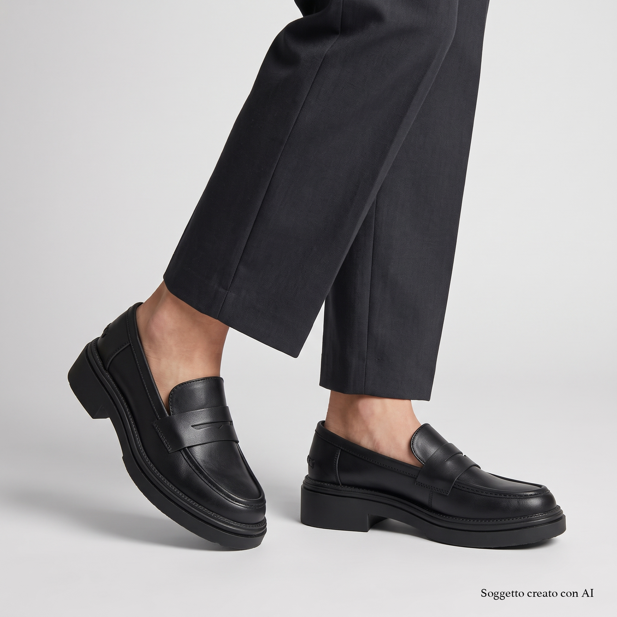 Mocassino GOLD&GOLD GW450 - Nero