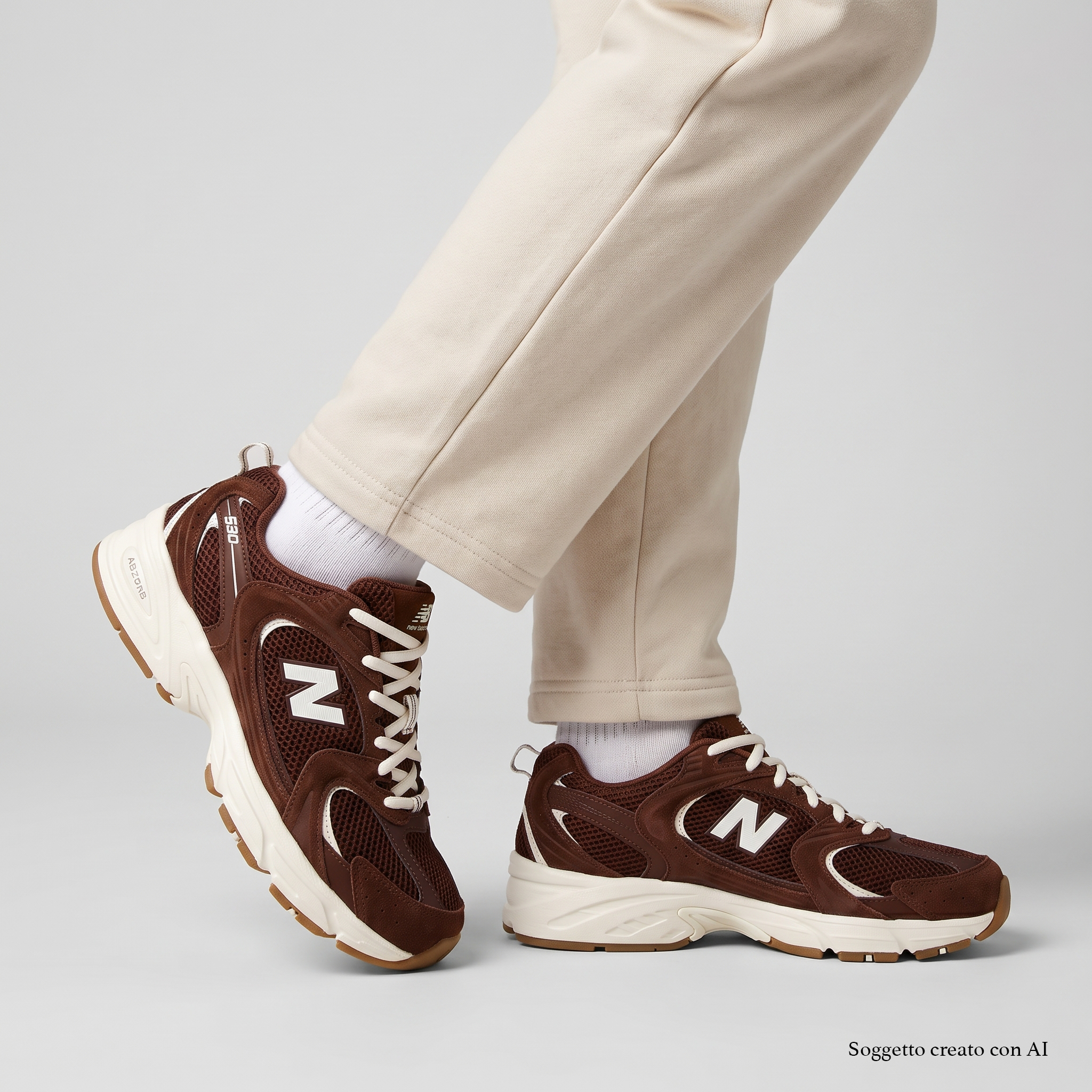 Sneaker NEW BALANCE U530SCW - Pumpernickel/Driftwood