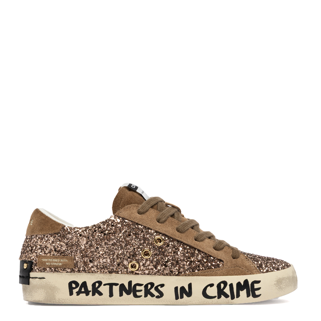 Sneaker CRIME LONDON 23002AA9 DISTRESSED - Brown Sugar
