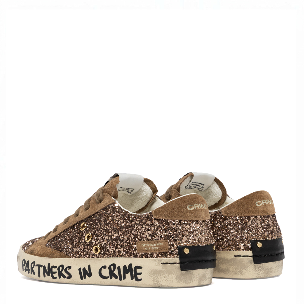 Sneaker CRIME LONDON 23002AA9 DISTRESSED - Brown Sugar