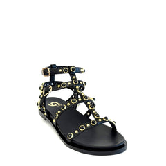 Sandalo basso GOLD&GOLD GD469 - Nero