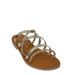 Sandalo basso DONNA TOSCANA LIDO812 - Platino