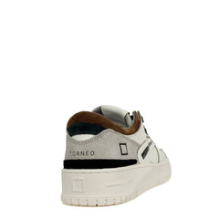 Sneaker D.A.T.E. TORNEO - Colored White-Cuoio