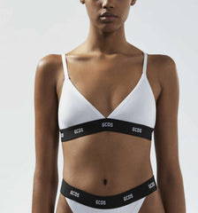 Strap Logo Triangolo GCDS - Optic White