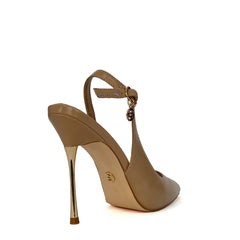 Décolleté GOLD&GOLD GP907 - Camel