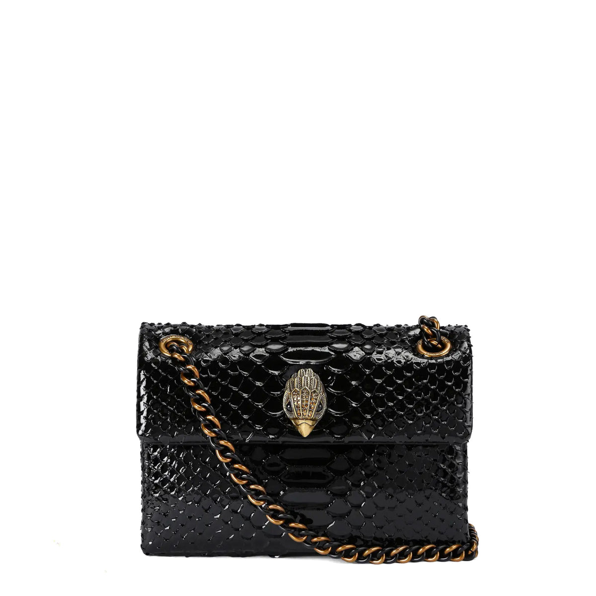 Borsa KURT GEIGER SQ MINI KENSINGTON - Black/Snake