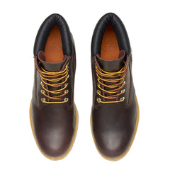 Stivale TIMBERLAND Premium 6 Inch Lace Up Waterproof - Brown Full Grain