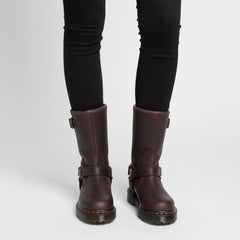 Biker DR MARTENS Anistone Hi 31901201 - Dark Brown