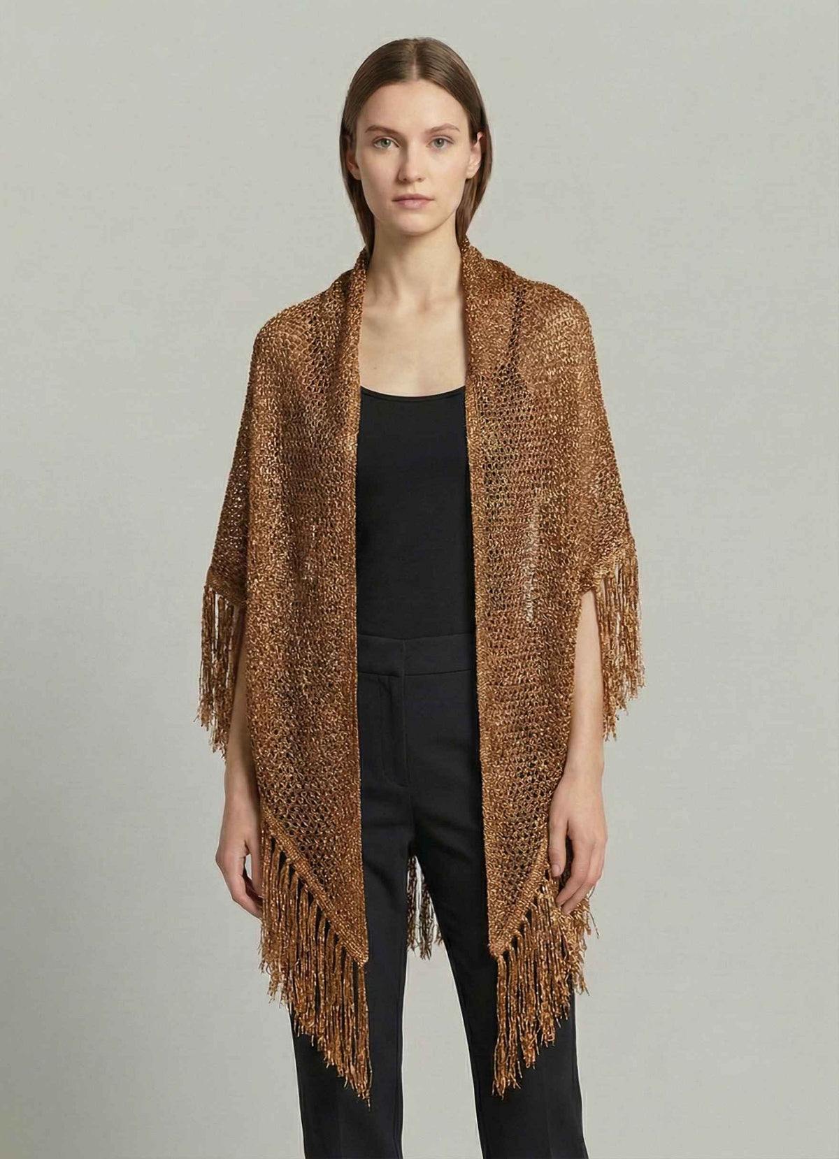 Scialle lurex AKEP 13030 - Oro