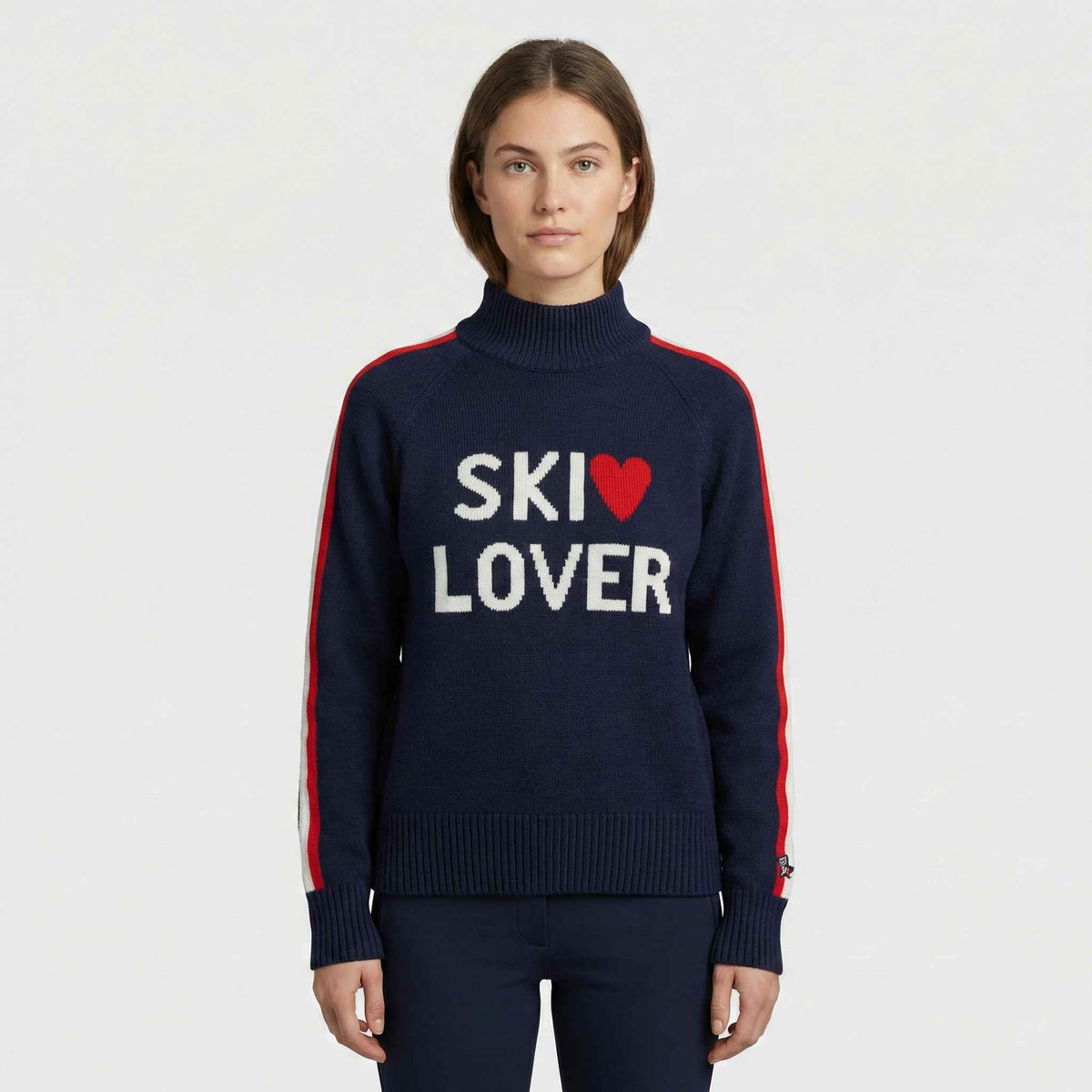 Maglione SAINT BARTH PEAK - Ski Lover Blu 00446I