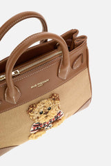 Borsa RUE MADAM MARVIN LOVE MINI TOTE - Camel