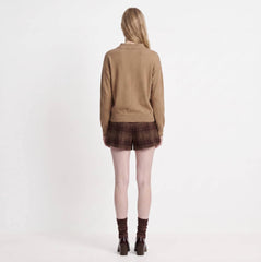 Polo manica lunga ARTLOVE FLERIE - Beige