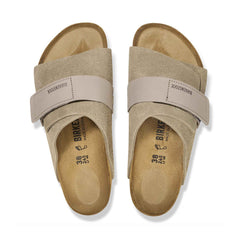 Ciabatta BIRKENSTOCK Kyoto 1015573 Nubuck - Taupe