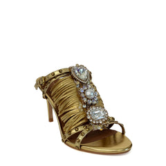 Sandalo con tacco KURT GEIGER Jewel Fringe - Gold