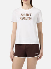 T-shirt SAINT BARTH EMILIE 00298L - Patch Animalier